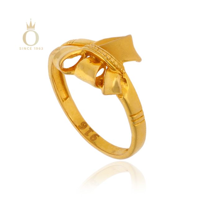 FANCY LADIES GOLD RING - Image 3
