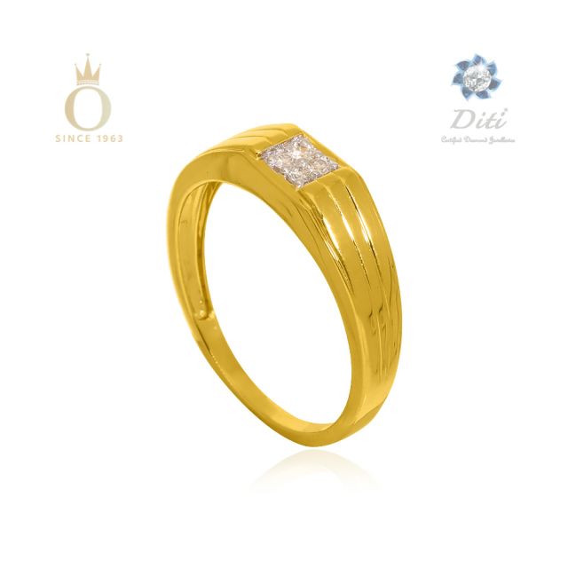 DITI DIAMOND GENTS RING - Image 2