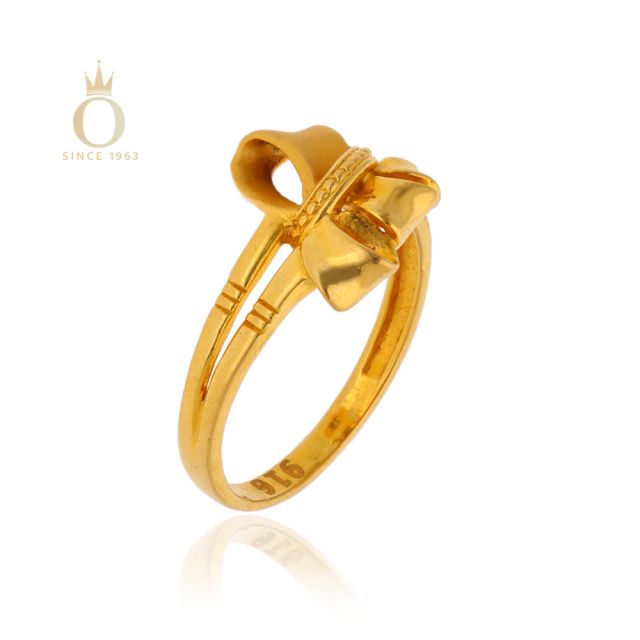 FANCY LADIES GOLD RING - Image 2