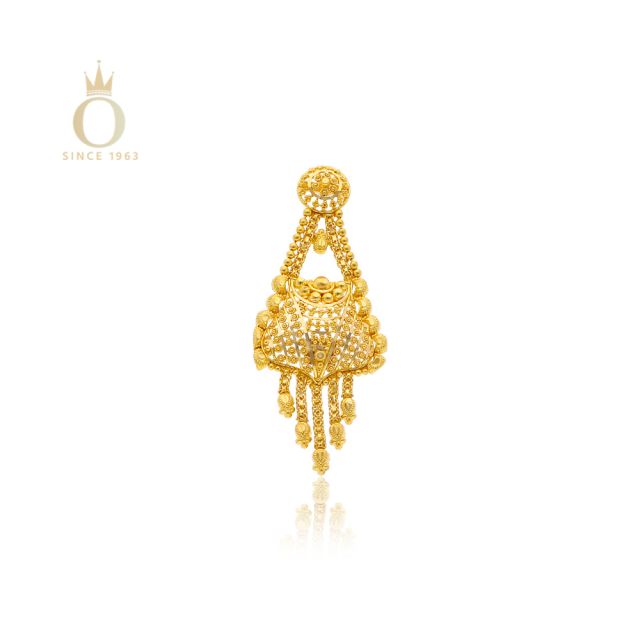 FANCY GOLD EARRING - Image 4