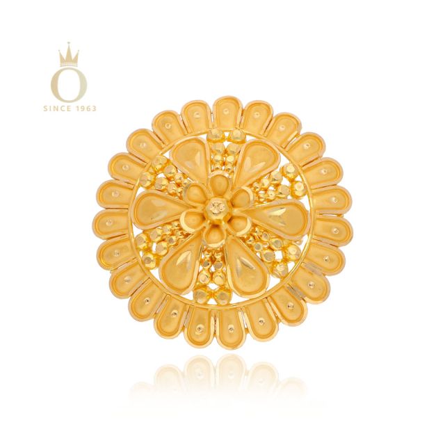 GOLD UMBRELLA LADIES RING