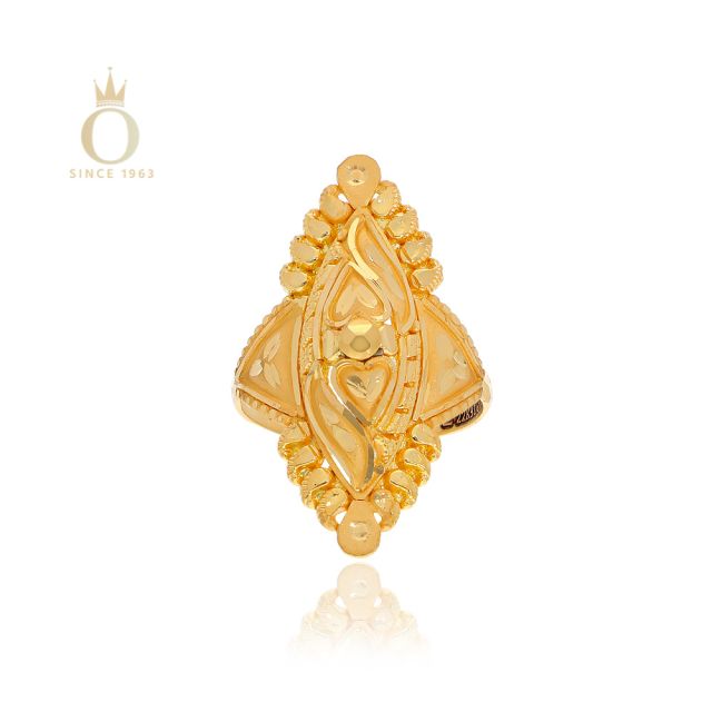 GOLD NOUKA FANCY LADIES RING