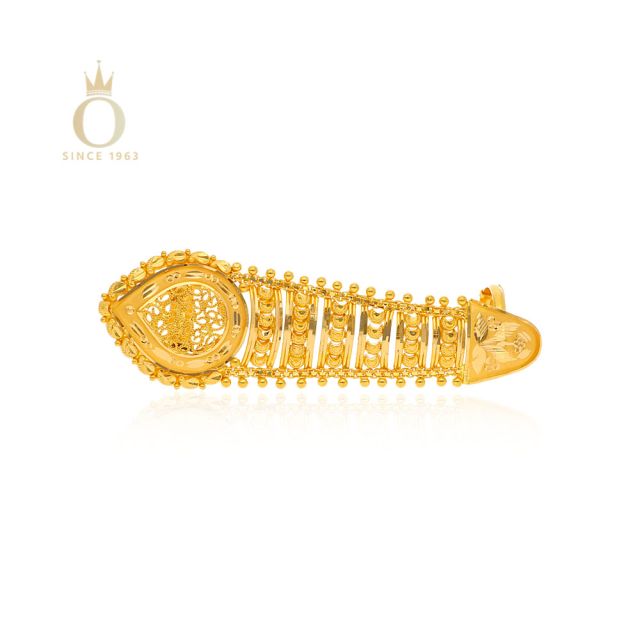 GOLD FANCY NAILPOLISH RING