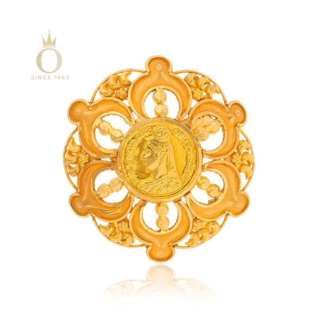 GOLD UMBRELLA RING