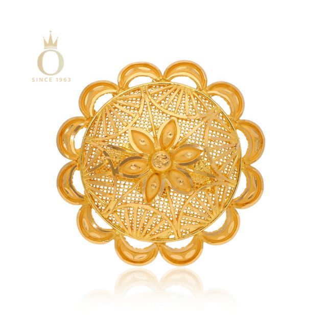 GOLD UMBRELLA LADIES RING