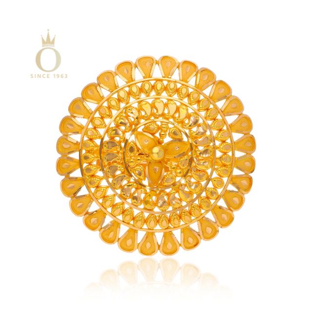 GOLD UMBRELLA LADIES RING