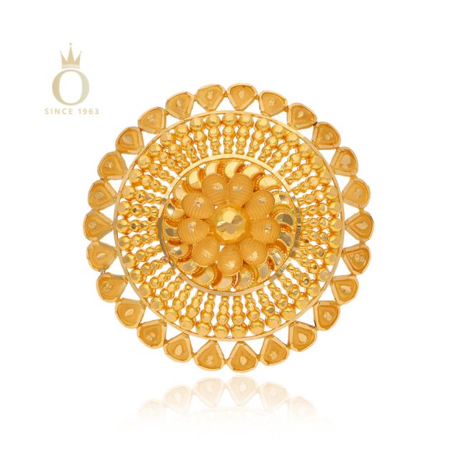 GOLD UMBRELLA LADIES RING