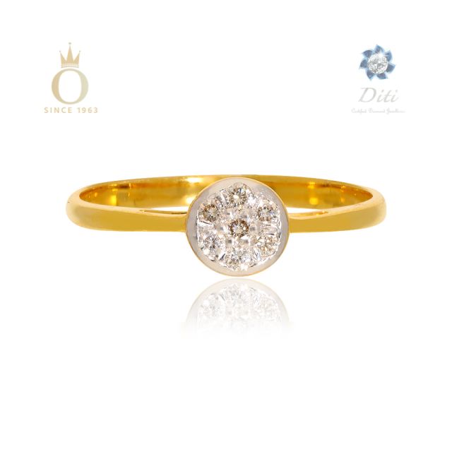 DITI DIA 7 STONE LADIES RING