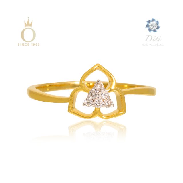 DIAMON FANCY CASTING LADIES RING