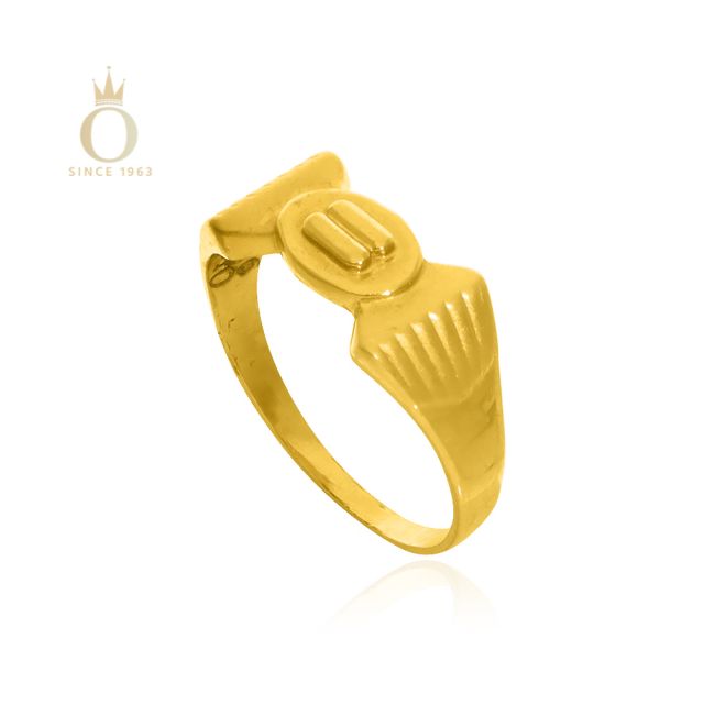 GOLD BABY RING
