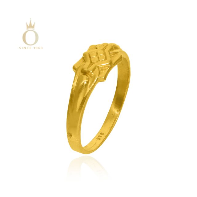 GOLD BABY RING