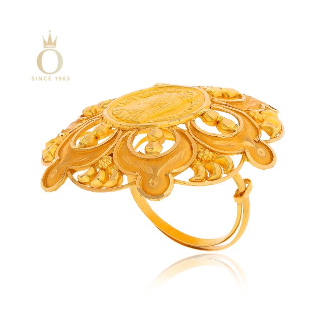 GOLD UMBRELLA RING - Image 2