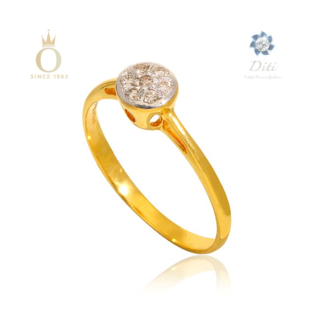 DITI DIA 7 STONE LADIES RING - Image 2