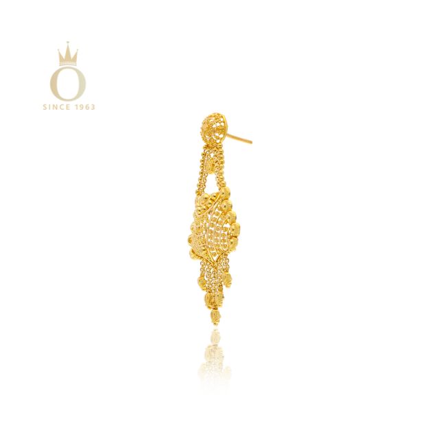 FANCY GOLD EARRING - Image 3