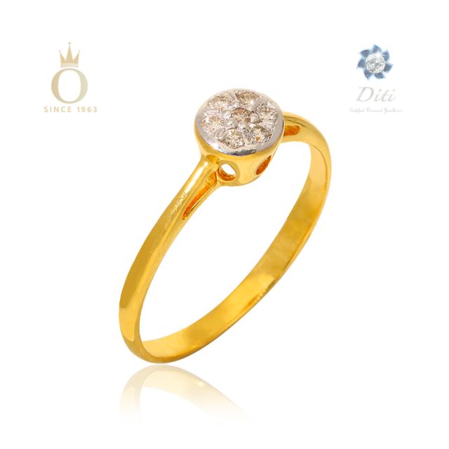 DITI DIA 7 STONE LADIES RING - Image 3
