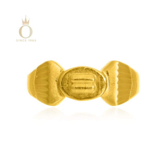 GOLD BABY RING - Image 3