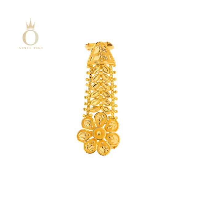 Floral Bride Gold Ring