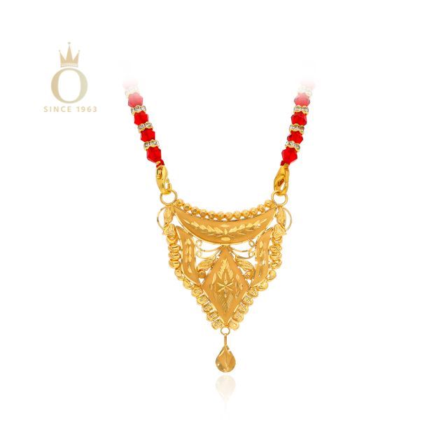 Radiant Charm Gold Pendant
