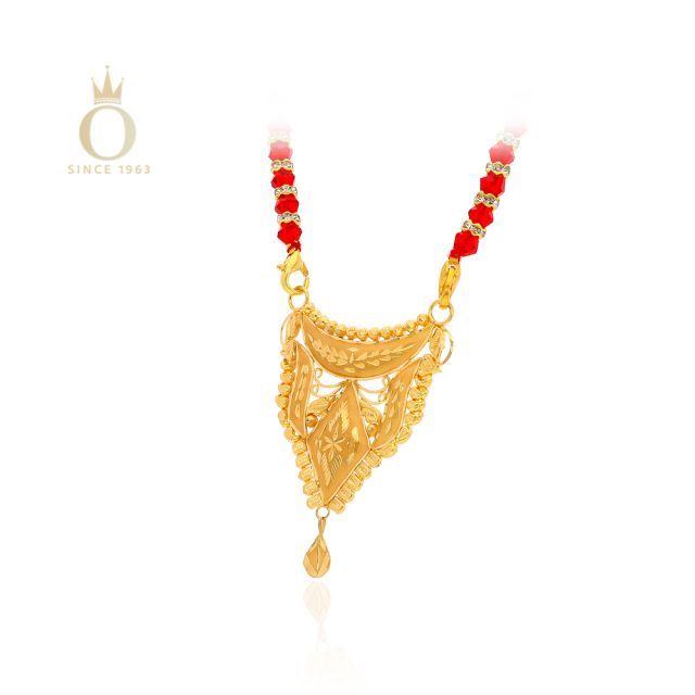 Radiant Charm Gold Pendant - Image 2