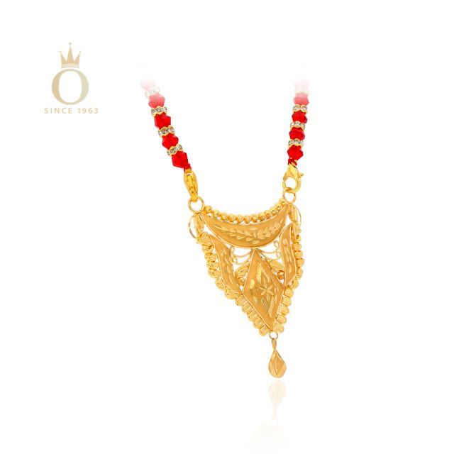Radiant Charm Gold Pendant - Image 3