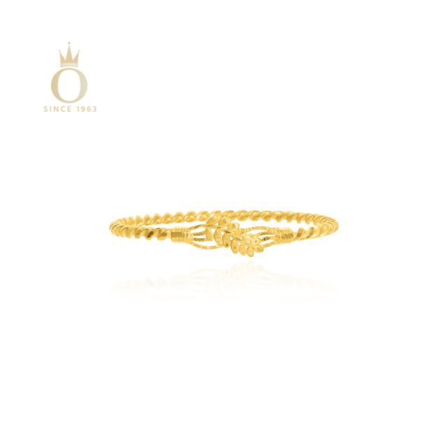 Charming Twig Gold Noa Bangle
