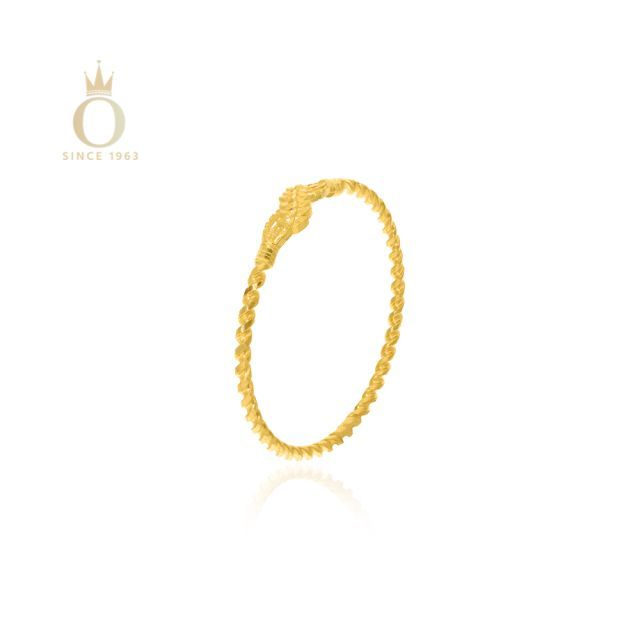 Charming Twig Gold Noa Bangle - Image 3