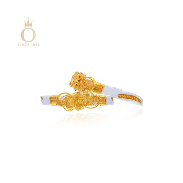 Bridal Allure Gold Sankha